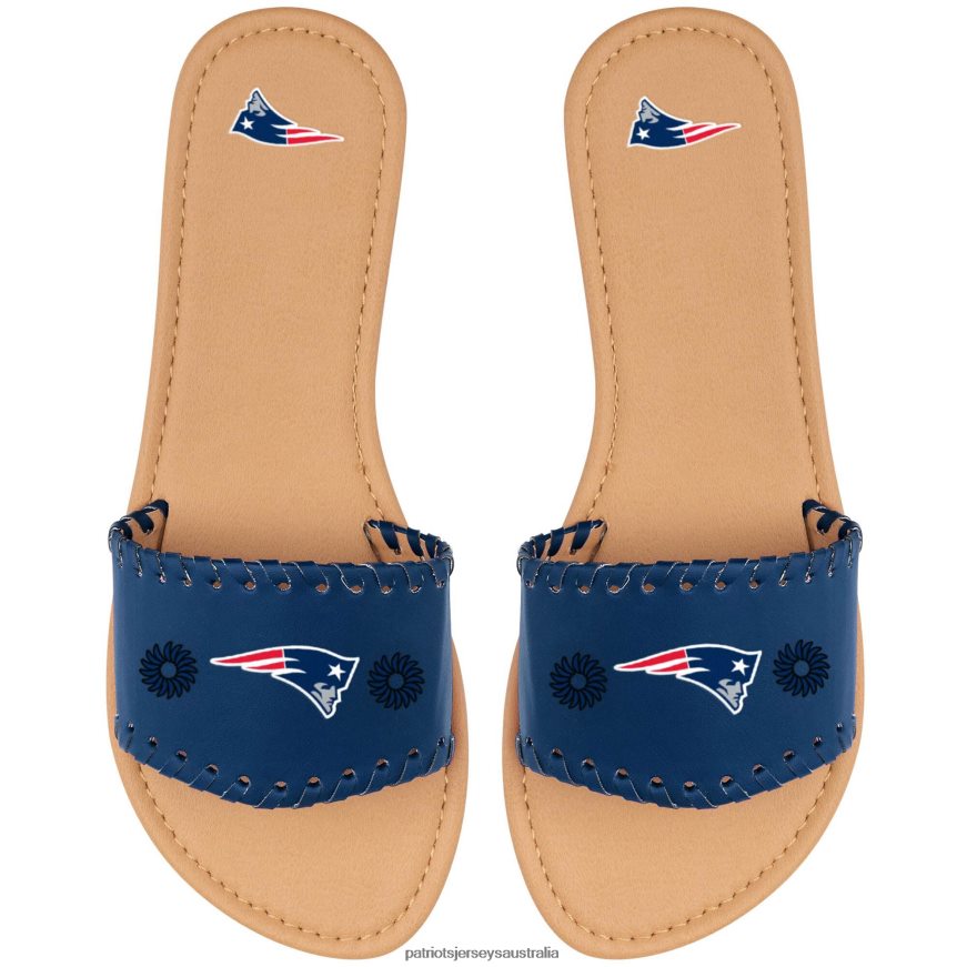 Women Single Strap Sandals ZZ06V22248 Patriots Jersey Footwear