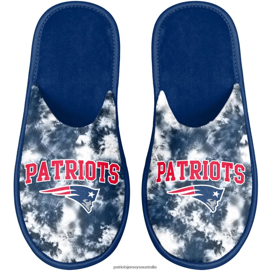 Women FOCO Iconic Logo Scuff Slippers ZZ06V22256 Patriots Jersey Footwear