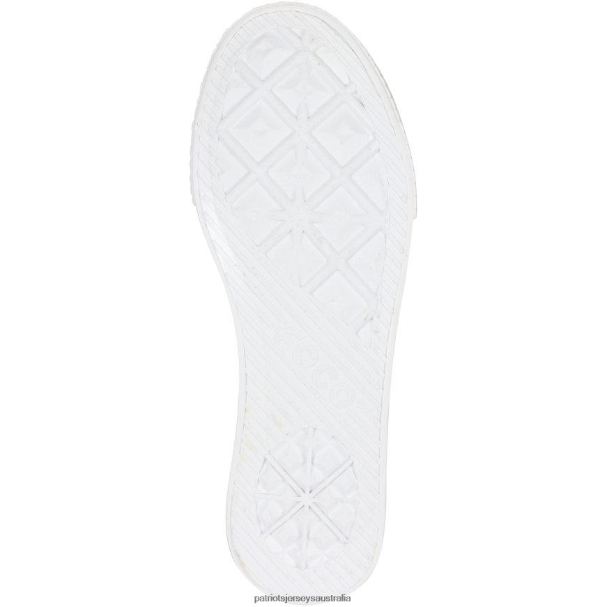 Women Repeat Print Low Top Sneakers ZZ06V22249 Patriots Jersey Footwear